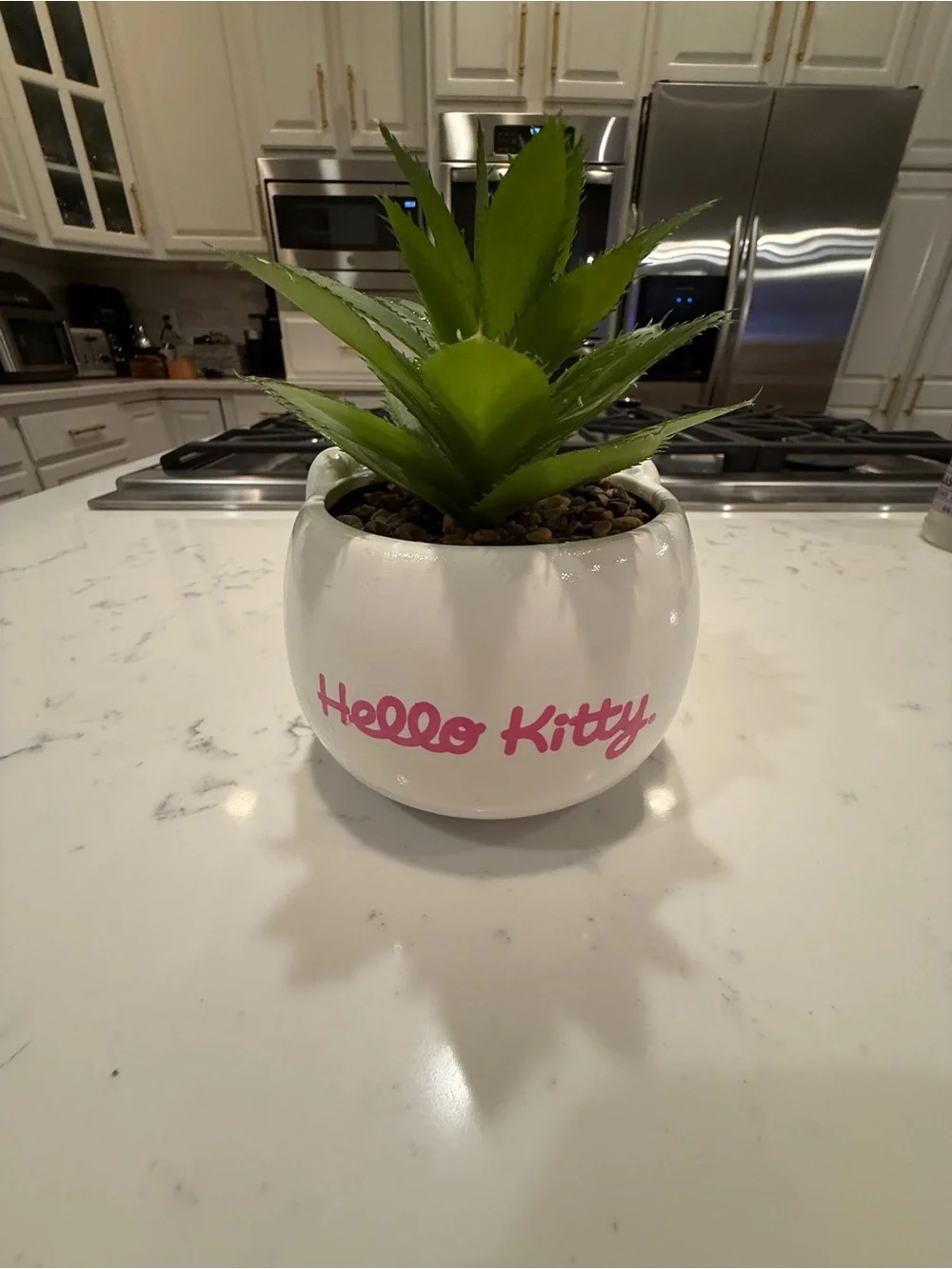 Hello Kitty Sanrio Ceramic Planter Pink Bow Succulent Pot Kawaii Decor